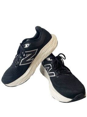 New Balance Men's Running Shoes 9.5 D M Blk Wht M880B14 Sneaker Mesh Lightweight